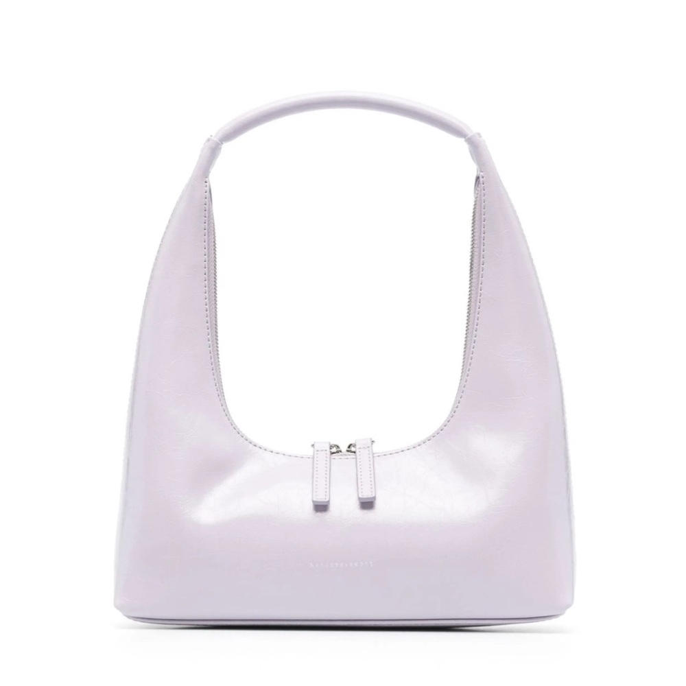 Marge Sherwood Small Hobo Bag - Lilac Worn